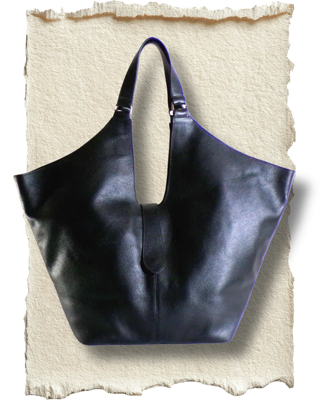 MEGERA Leather Oversized Tote